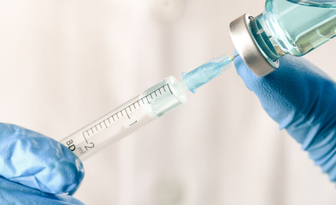 海綿体へ局所注射