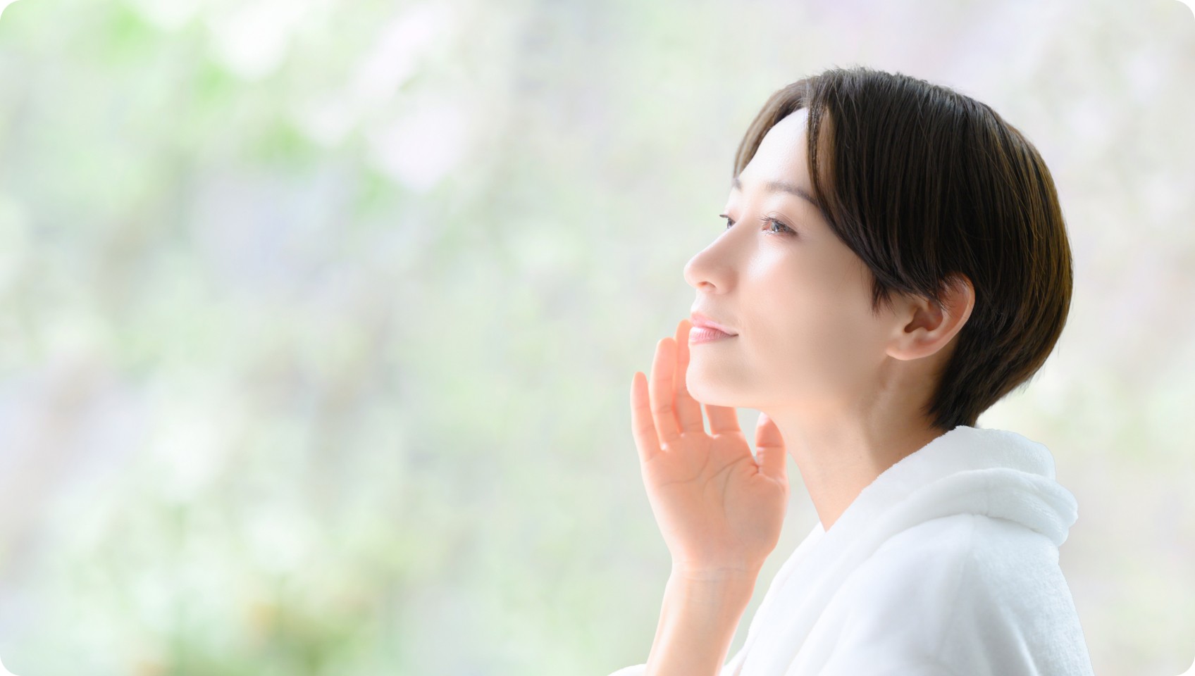 汚れを落として透明感のある肌に