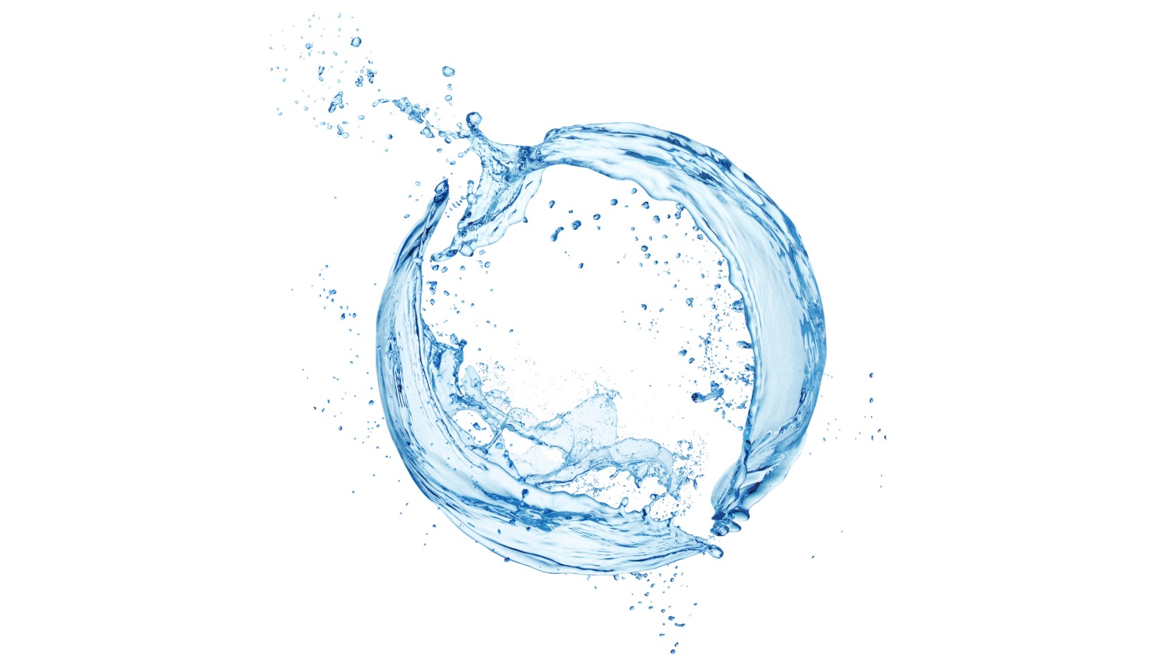 水の力で肌への負担を少なく